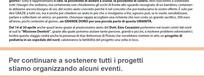 Newsletter Marzo Aprile 2017